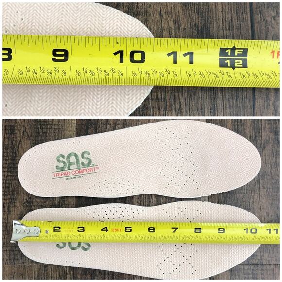 SAS Free Time Walking Shoe Supportive Comfort Size 9 NARROW Mocha Tan 72686043 - Picture 13 of 16